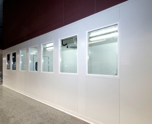 polyurethane panels as used in clean and cold rooms